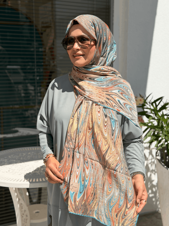 LA BOUTİQUE YAZ/GÜZ SERİNLİĞİ ŞAL 70X190