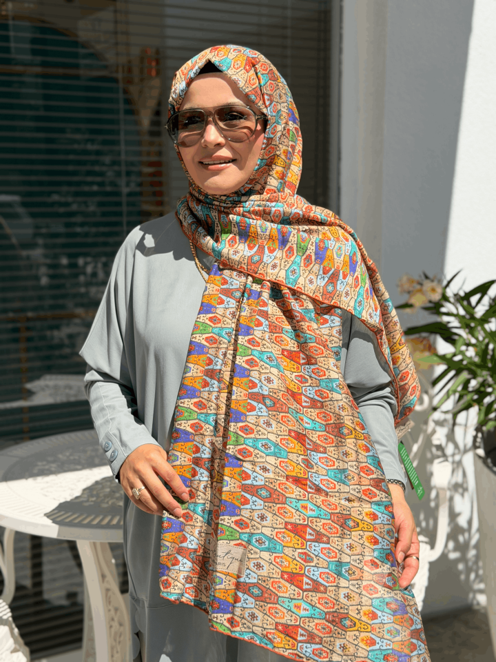 LA BOUTİQUE YAZ/GÜZ SERİNLİĞİ ŞAL 70X190