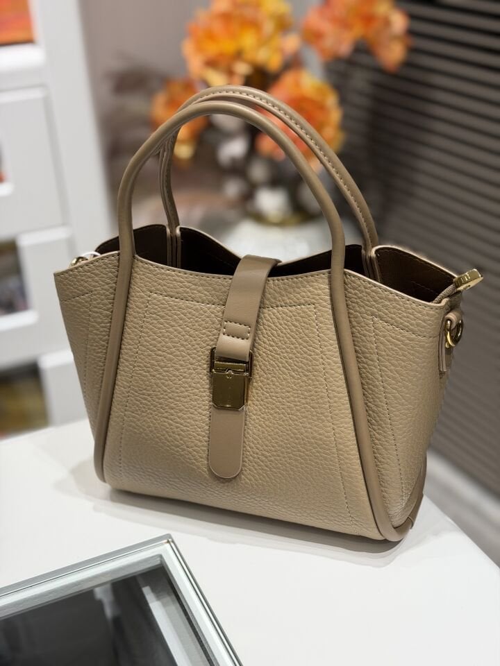 LEVİDOR İTHAL DERİ ÇANTA HAKİ