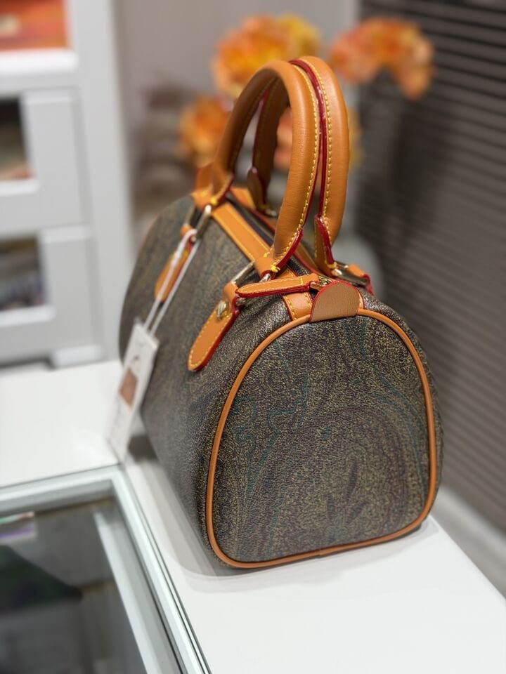 LEVİDOR İTHAL DERİ ÇANTA KAHVE