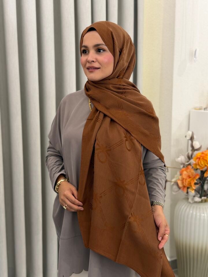 BENETTON LYOCELL ŞAL TABA