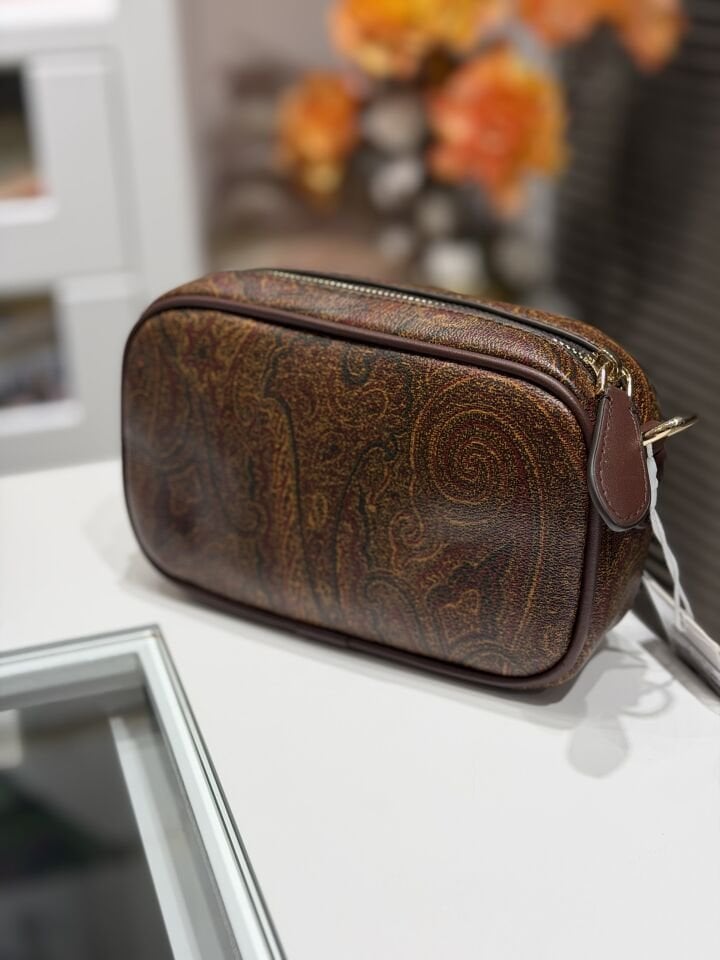 LEVİDOR İTHAL DERİ ÇANTA KOYU KAHVE