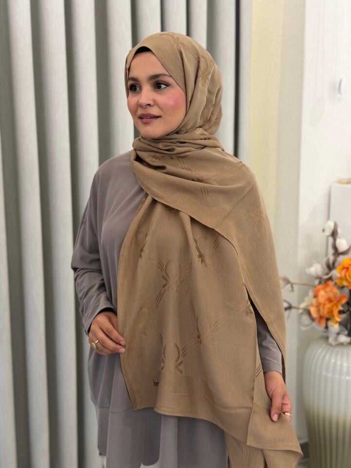 BENETTON LYOCELL ŞAL CAMEL