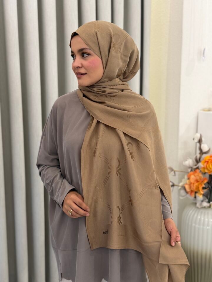 BENETTON LYOCELL ŞAL CAMEL
