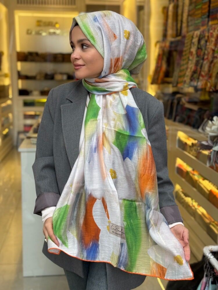 LA BOUTİQUE YAZ SERİNLİĞİ ŞAL 70X190