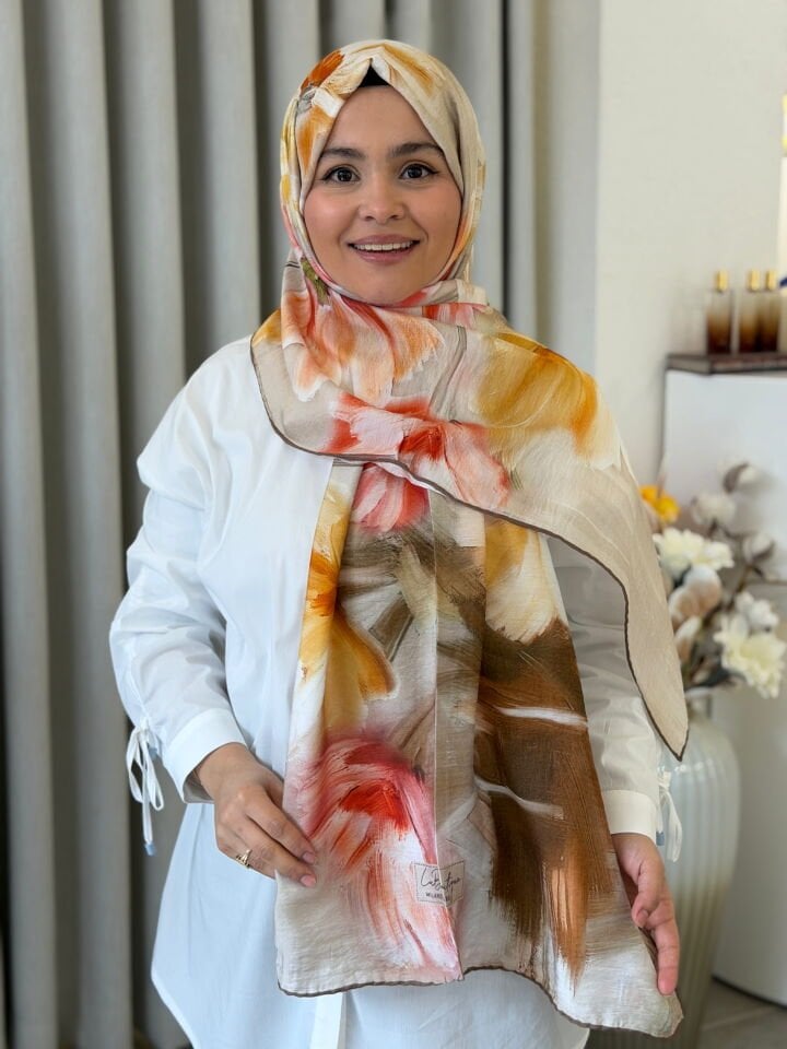 LA BOUTİQUE YAZ/GÜZ SERİNLİĞİ ŞAL 70X190