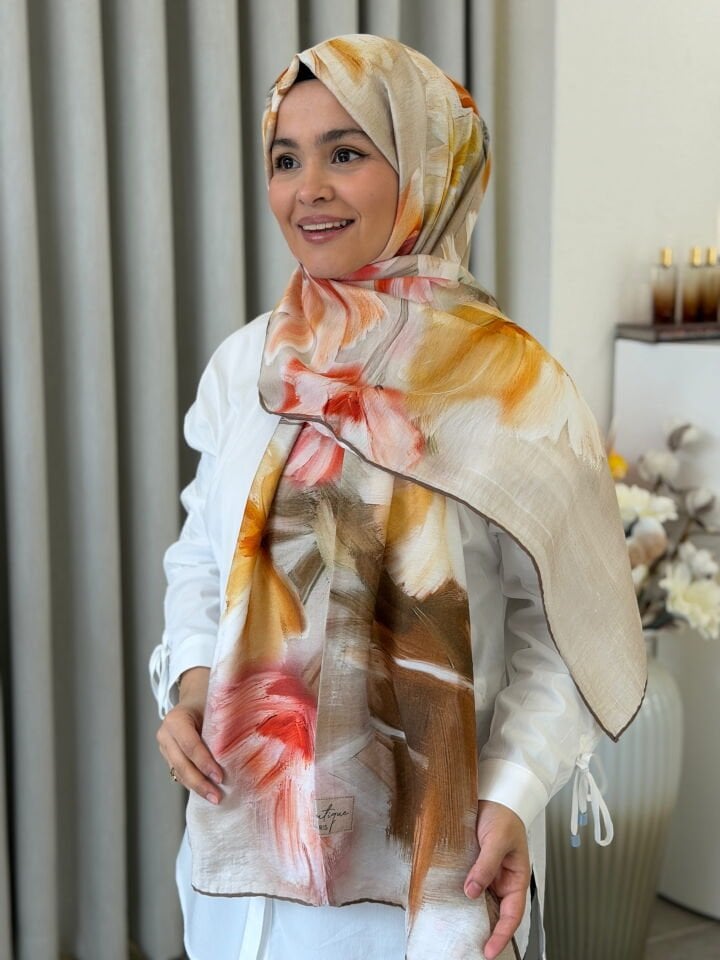 LA BOUTİQUE YAZ/GÜZ SERİNLİĞİ ŞAL 70X190