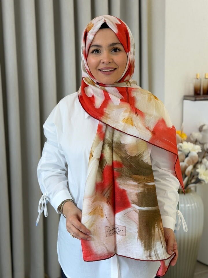 LA BOUTİQUE YAZ/GÜZ SERİNLİĞİ ŞAL 70X190