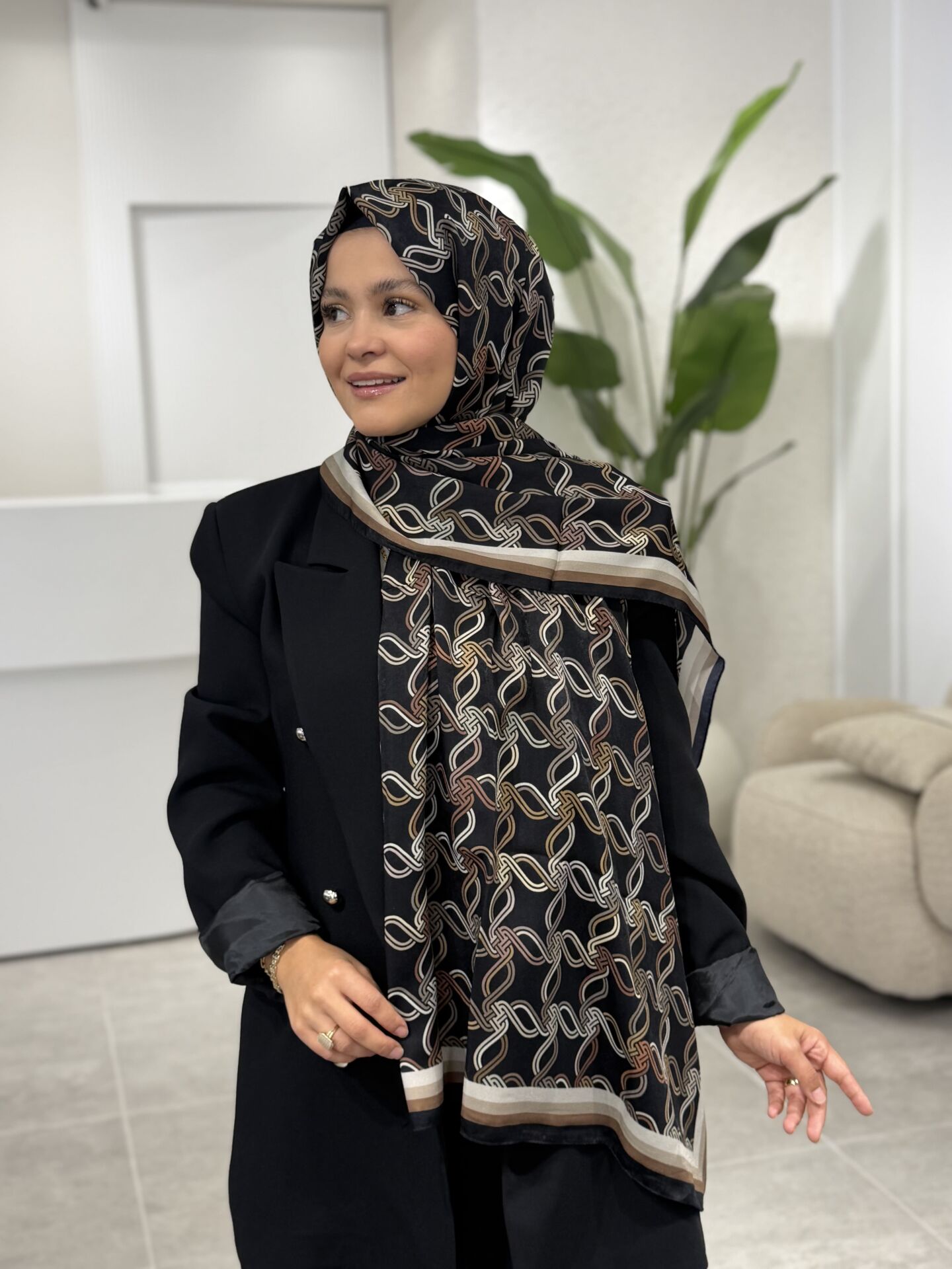 FLOŞ VİSCON RING PREMİUM ŞAL 75X190
