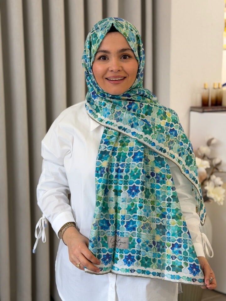 LA BOUTİQUE YAZ/GÜZ SERİNLİĞİ ŞAL 70X190