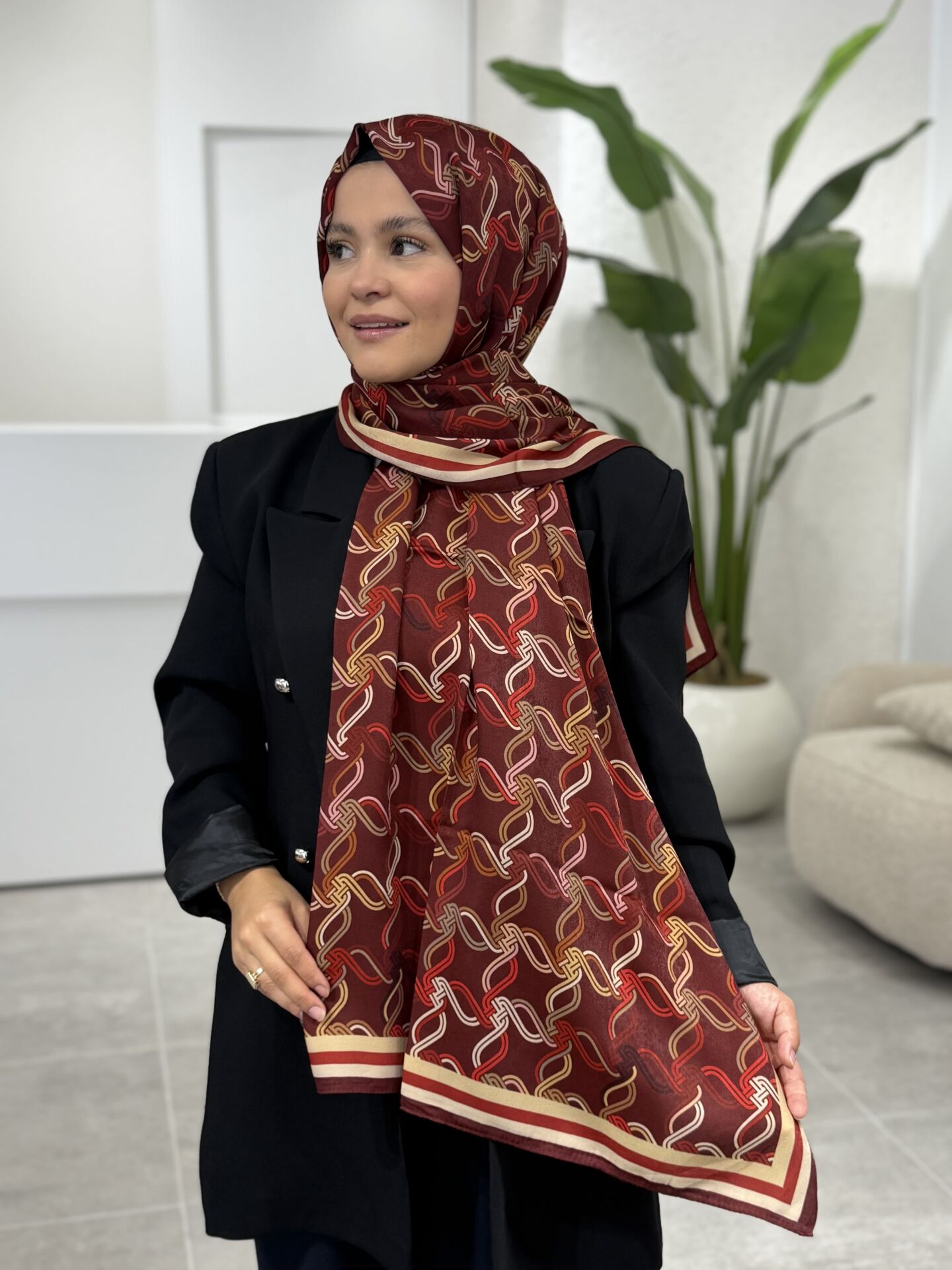 FLOŞ VİSCON RING PREMİUM ŞAL 75X190
