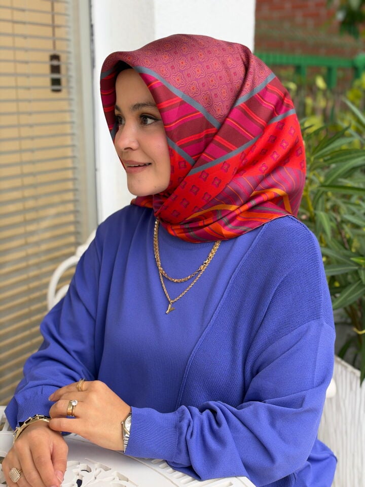 BELLİ TWİLL İPEK EŞARP