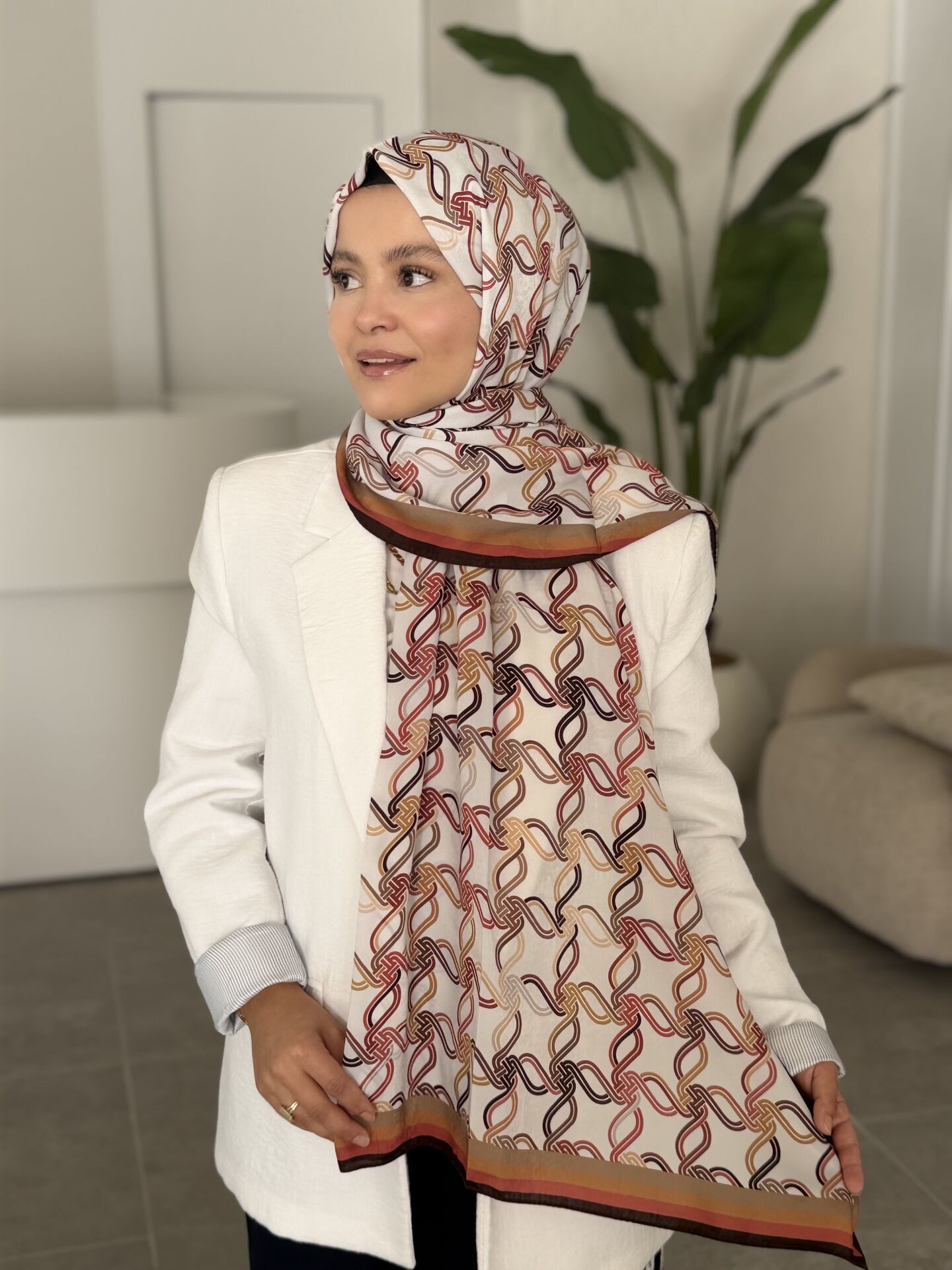 FLOŞ VİSCON RING PREMİUM ŞAL 75X190