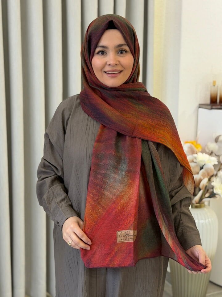 LA BOUTİQUE YAZ/GÜZ SERİNLİĞİ ŞAL 70X190