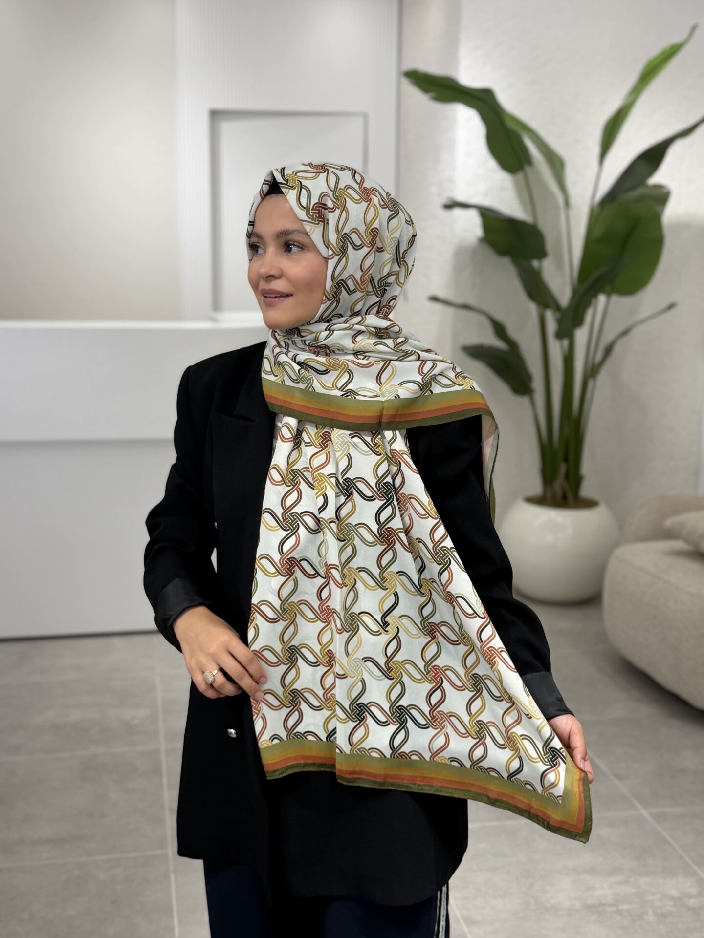 FLOŞ VİSCON RING PREMİUM ŞAL 75X190