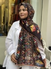 LA BOUTİQUE YAZ SERİNLİĞİ ŞAL 70X190