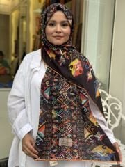 LA BOUTİQUE YAZ SERİNLİĞİ ŞAL 70X190