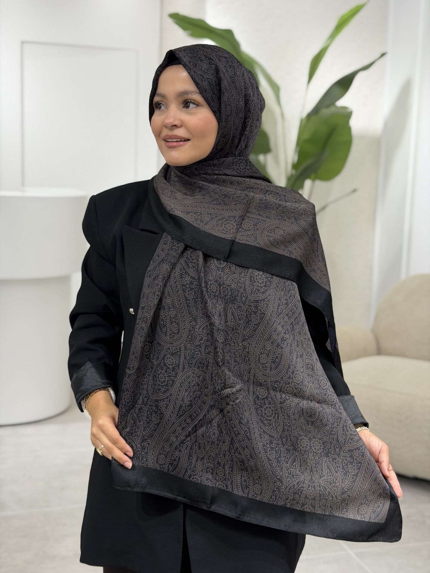 FLOŞ VİSCON RETRO PREMİUM ŞAL 75X190