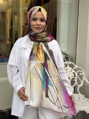 LA BOUTİQUE YAZ SERİNLİĞİ ŞAL 70X190