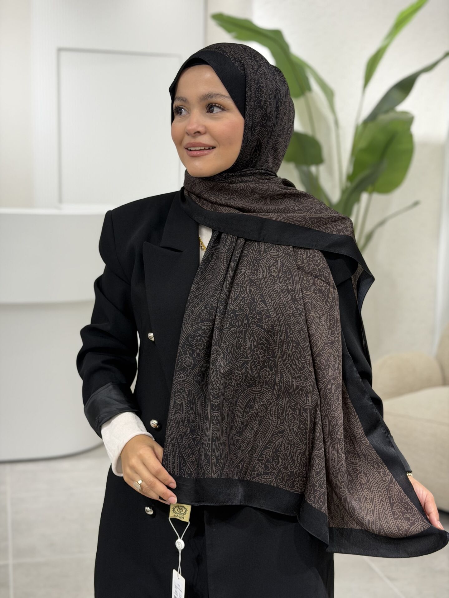 FLOŞ VİSCON RETRO PREMİUM ŞAL 75X190