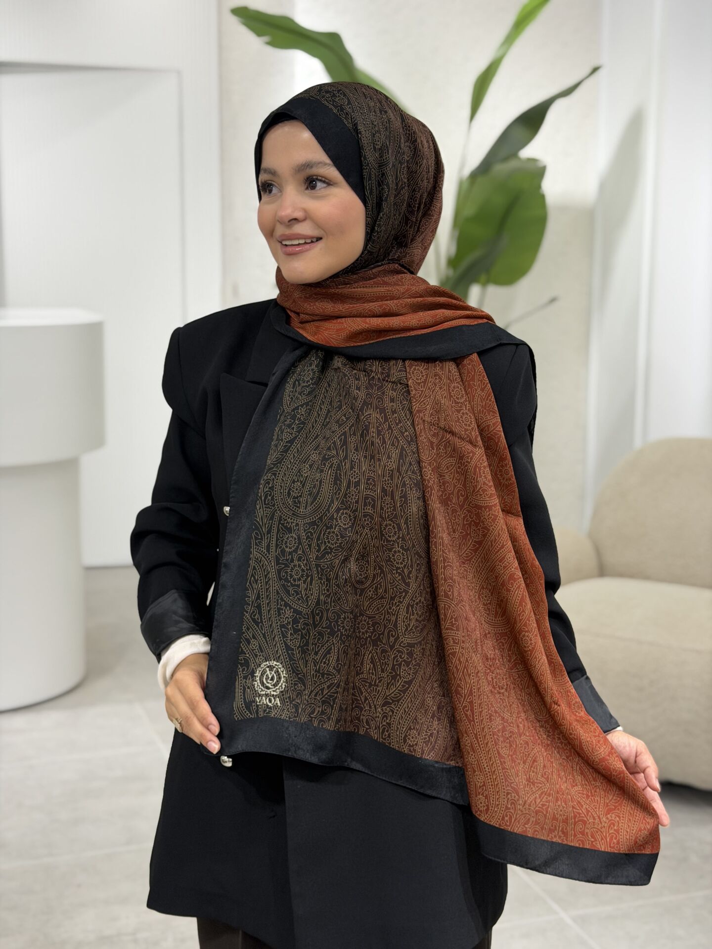 FLOŞ VİSCON RETRO PREMİUM ŞAL 75X190