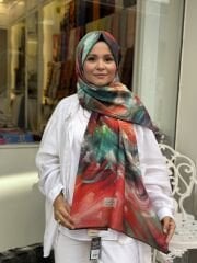 LA BOUTİQUE YAZ SERİNLİĞİ ŞAL 70X190