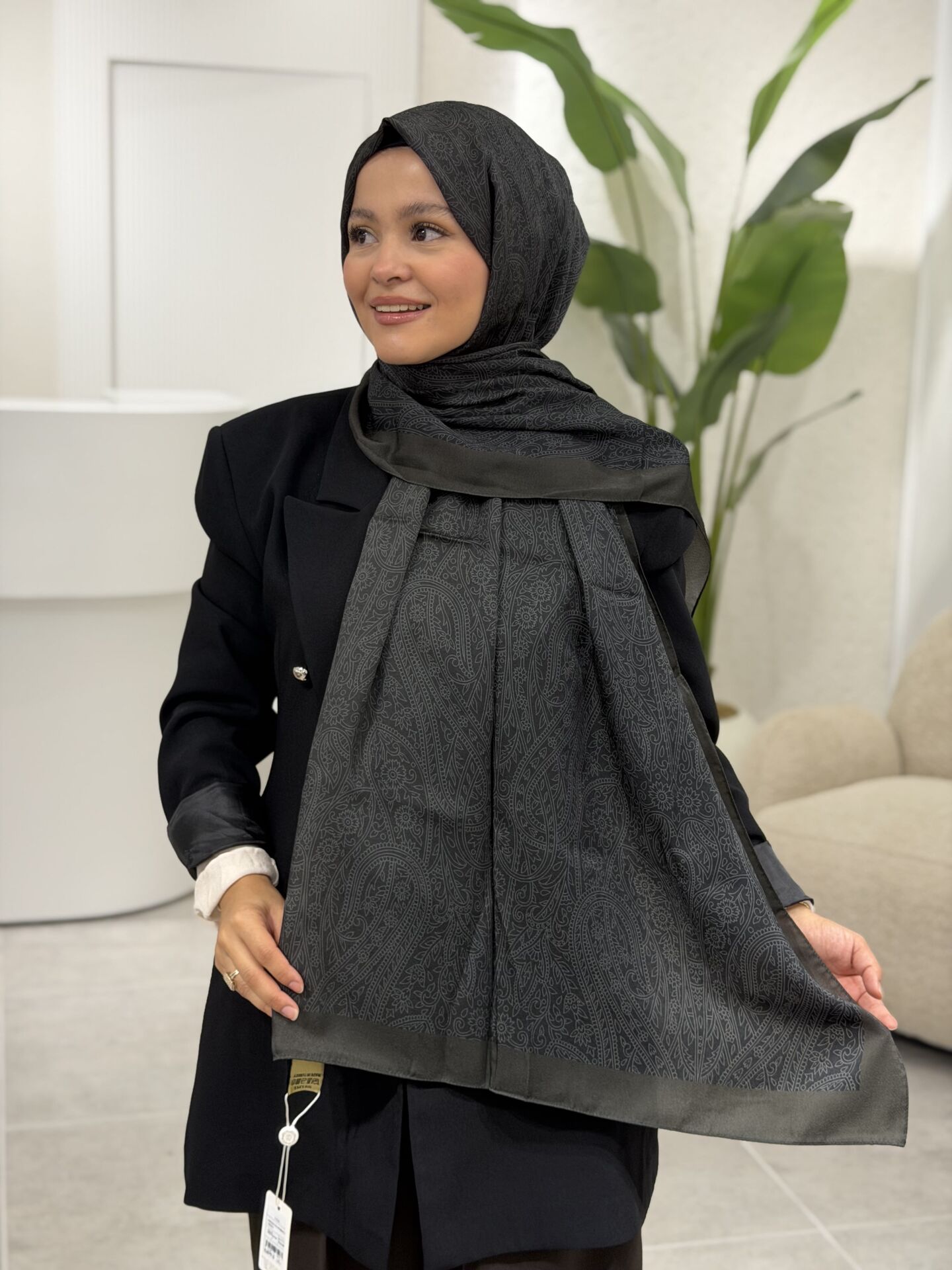 FLOŞ VİSCON RETRO PREMİUM ŞAL 75X190