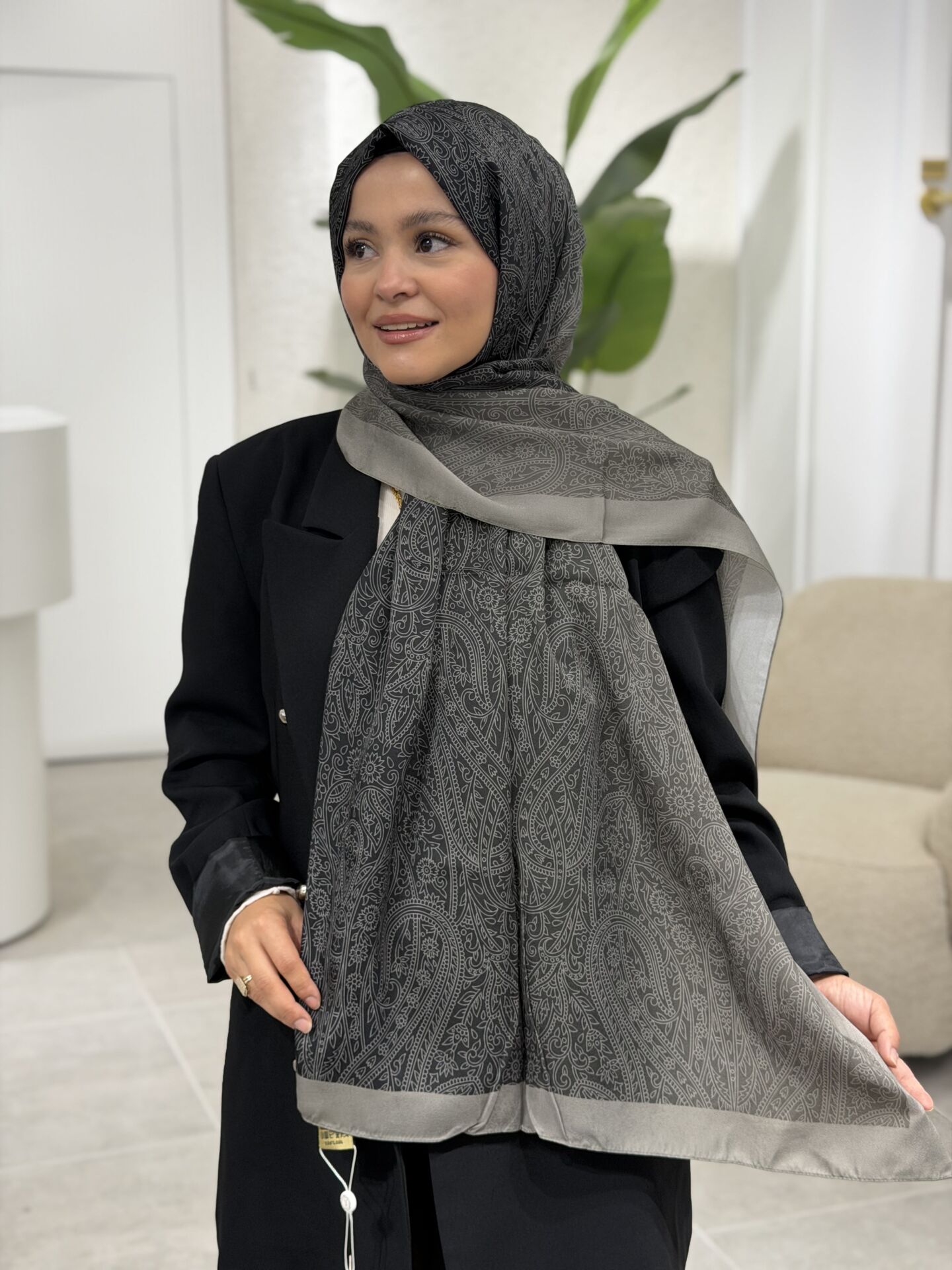 FLOŞ VİSCON RETRO PREMİUM ŞAL 75X190