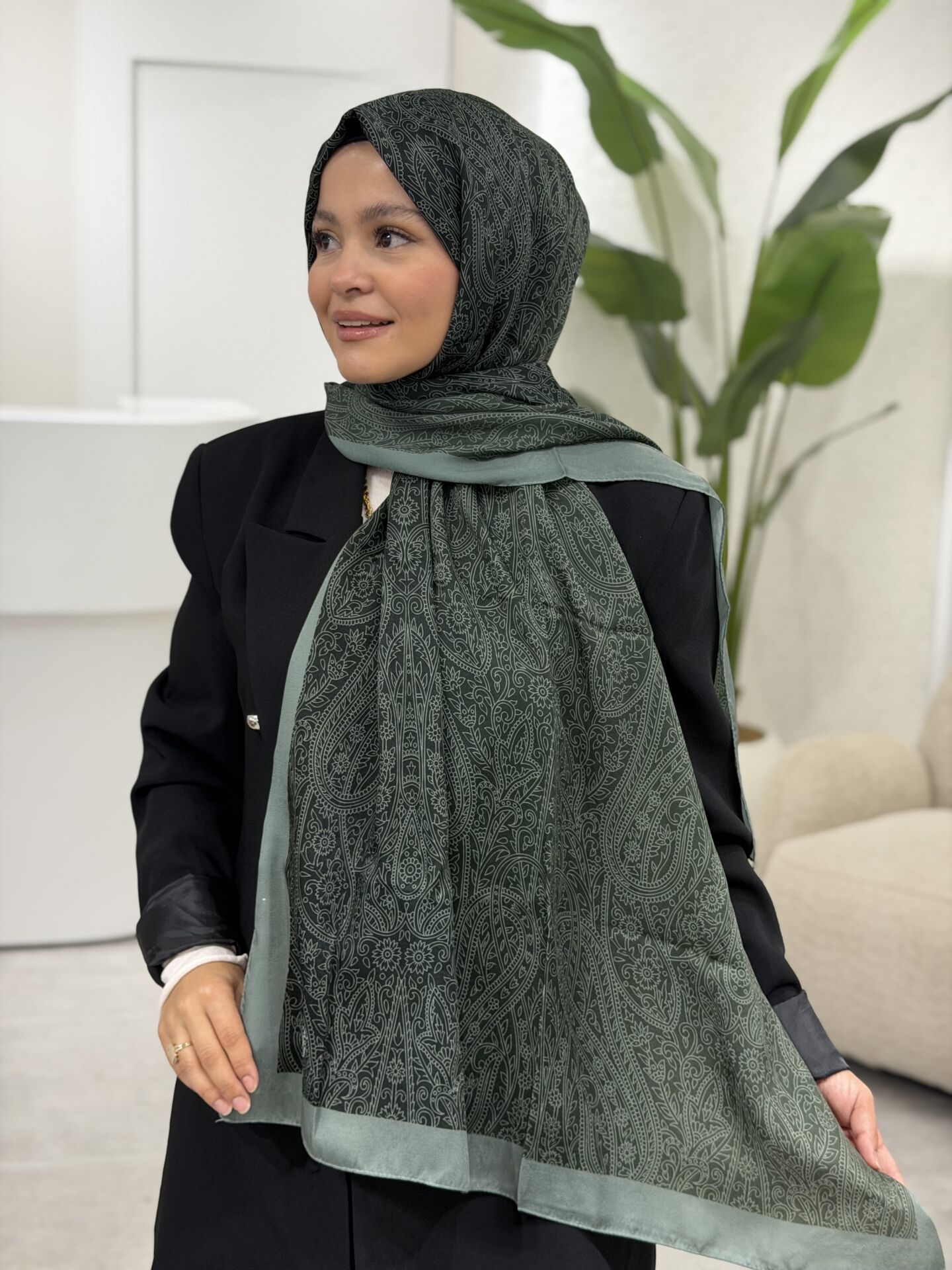 FLOŞ VİSCON RETRO PREMİUM ŞAL 75X190