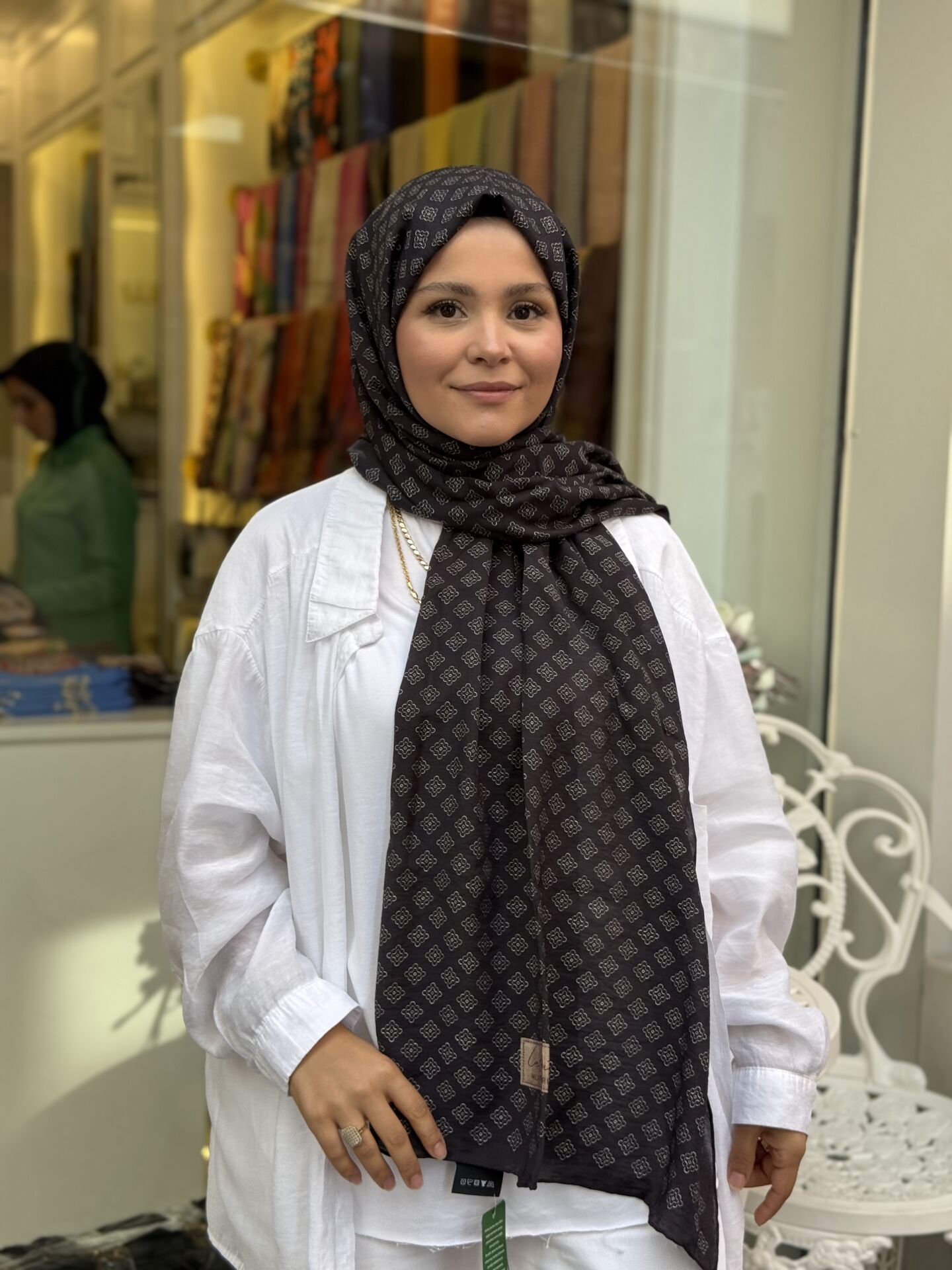 LA BOUTİQUE YAZ SERİNLİĞİ ŞAL 70X190