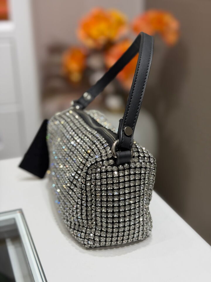 LA BOUTİQUE SWAROVSKİ GÜMÜŞ ÇANTA