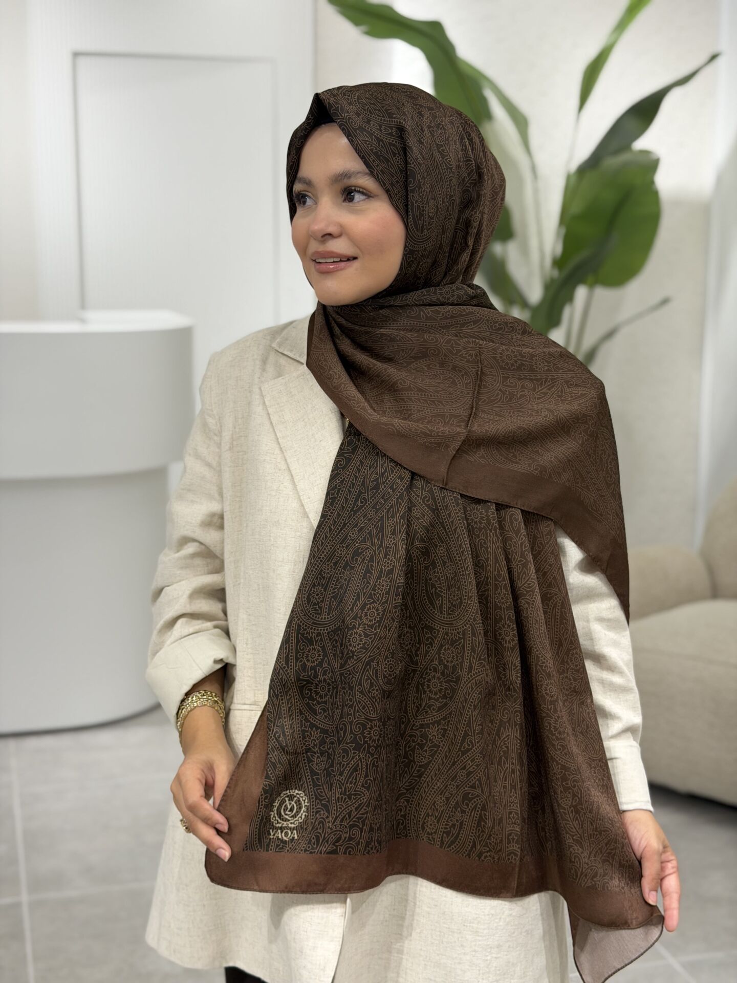 FLOŞ VİSCON RETRO PREMİUM ŞAL 75X190