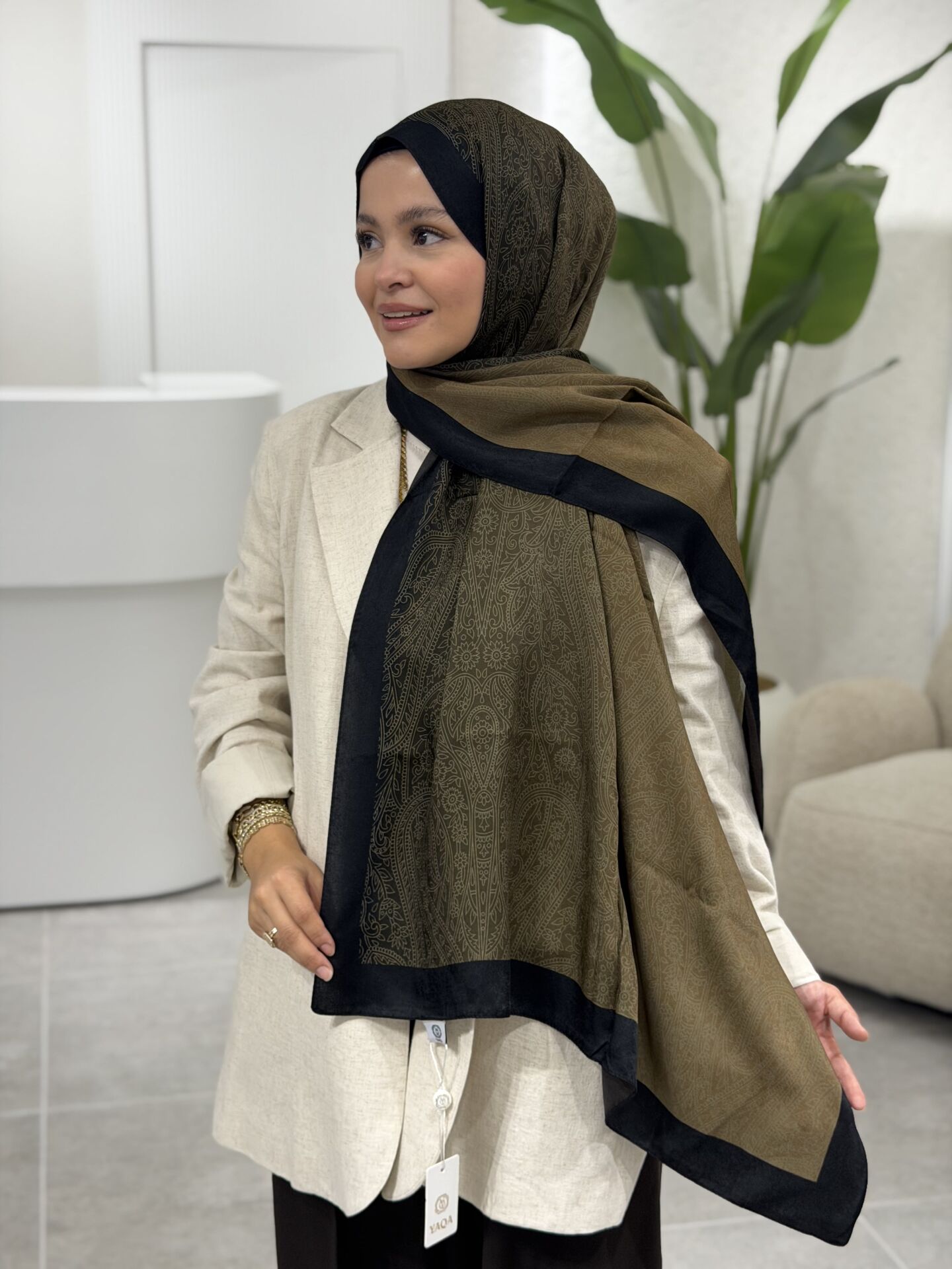 FLOŞ VİSCON RETRO PREMİUM ŞAL 75X190