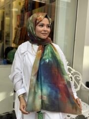 LA BOUTİQUE YAZ SERİNLİĞİ ŞAL 70X190