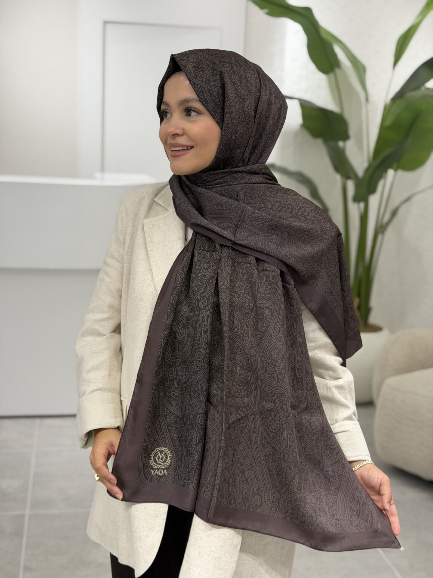 FLOŞ VİSCON RETRO PREMİUM ŞAL 75X190