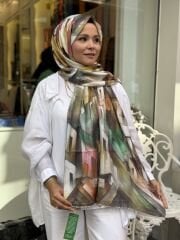 LA BOUTİQUE YAZ SERİNLİĞİ ŞAL 70X190