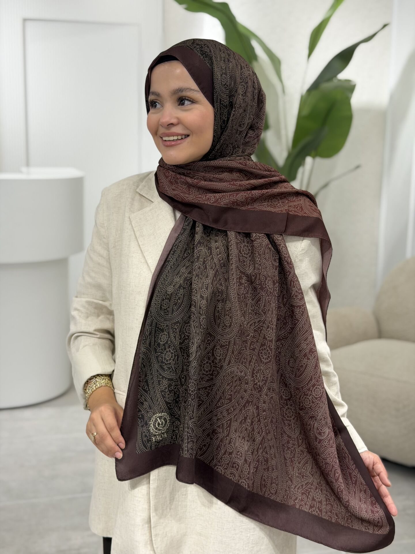 FLOŞ VİSCON RETRO PREMİUM ŞAL 75X190