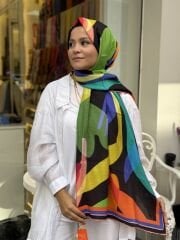 LA BOUTİQUE YAZ SERİNLİĞİ ŞAL 70X190