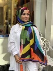 LA BOUTİQUE YAZ SERİNLİĞİ ŞAL 70X190