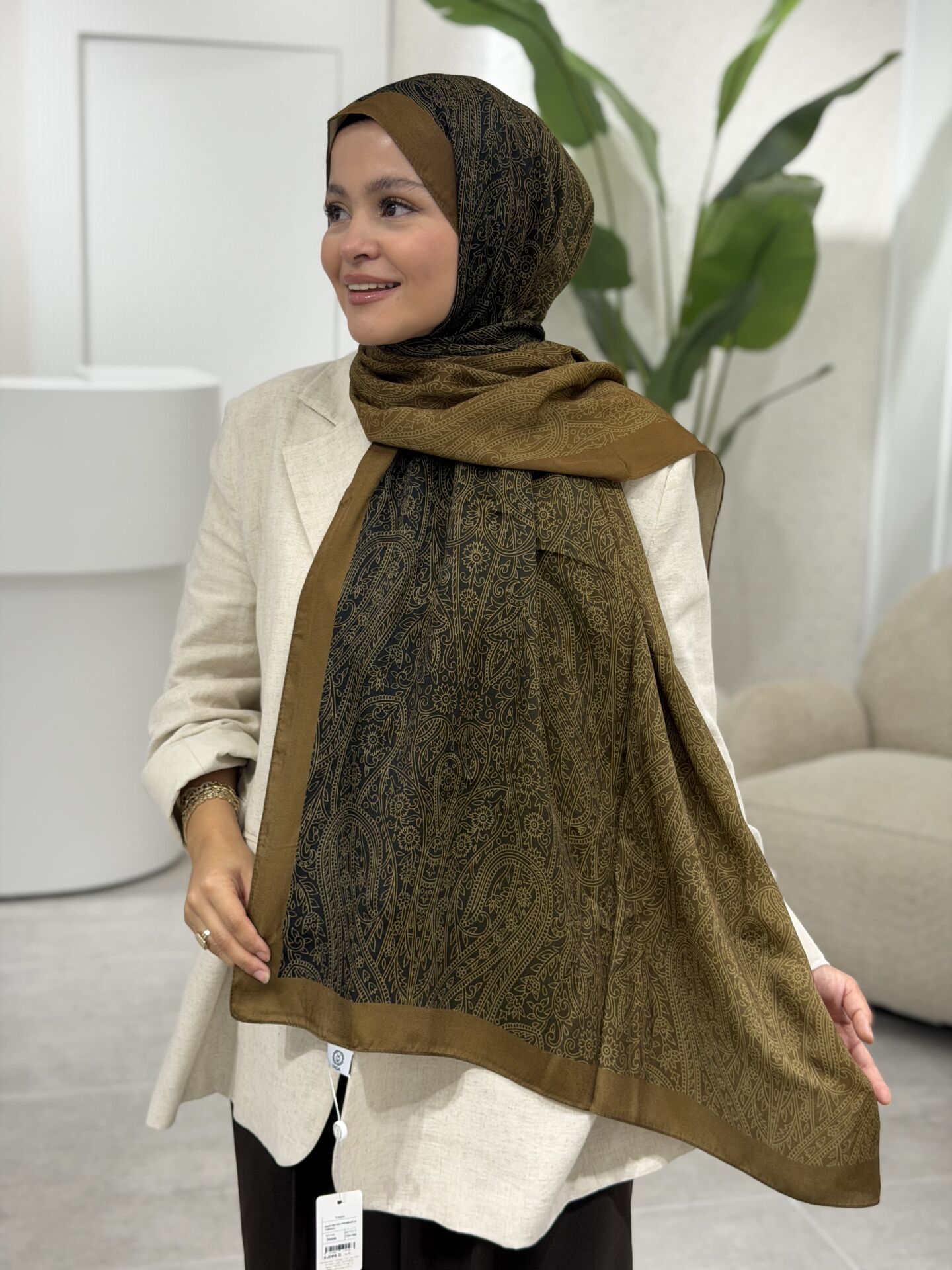 FLOŞ VİSCON RETRO PREMİUM ŞAL 75X190