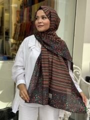 LA BOUTİQUE YAZ SERİNLİĞİ ŞAL 70X190