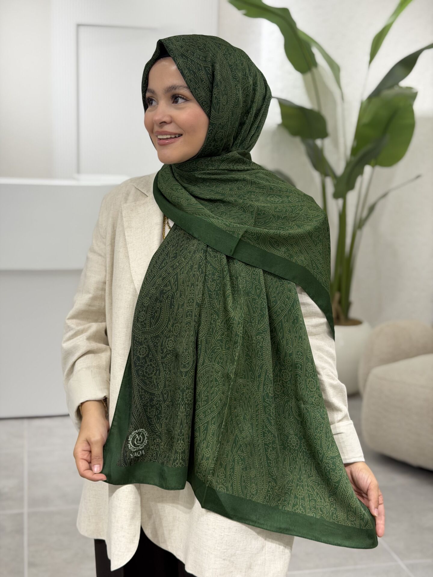 FLOŞ VİSCON RETRO PREMİUM ŞAL 75X190