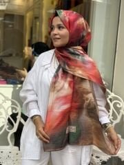 LA BOUTİQUE YAZ SERİNLİĞİ ŞAL 70X190