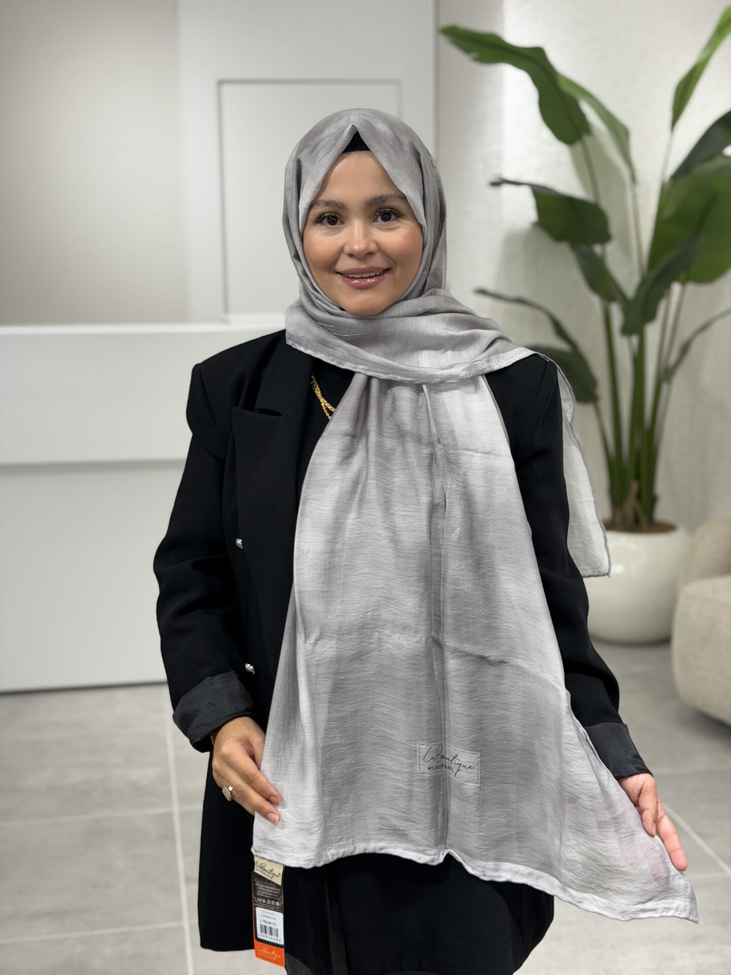 LA BOUTİQUE YAZ/GÜZ SERİNLİĞİ ŞAL 70X190