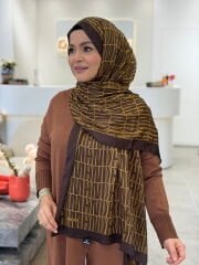 ARMANDA İTHAL VUAL ŞAL KAHVE