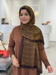 ARMANDA İTHAL VUAL ŞAL KAHVE