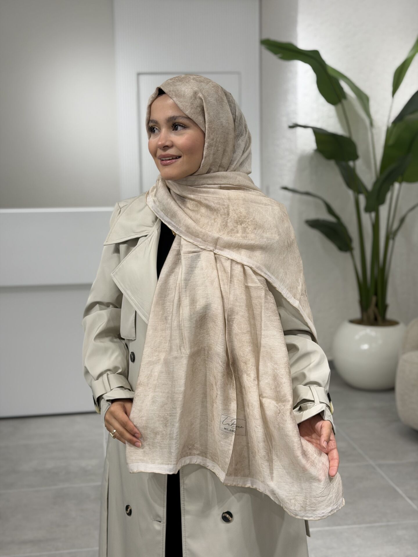 LA BOUTİQUE YAZ/GÜZ SERİNLİĞİ ŞAL 70X190