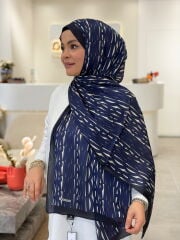 ARMANDA İTHAL VUAL ŞAL LACİVERT