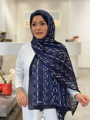 ARMANDA İTHAL VUAL ŞAL LACİVERT