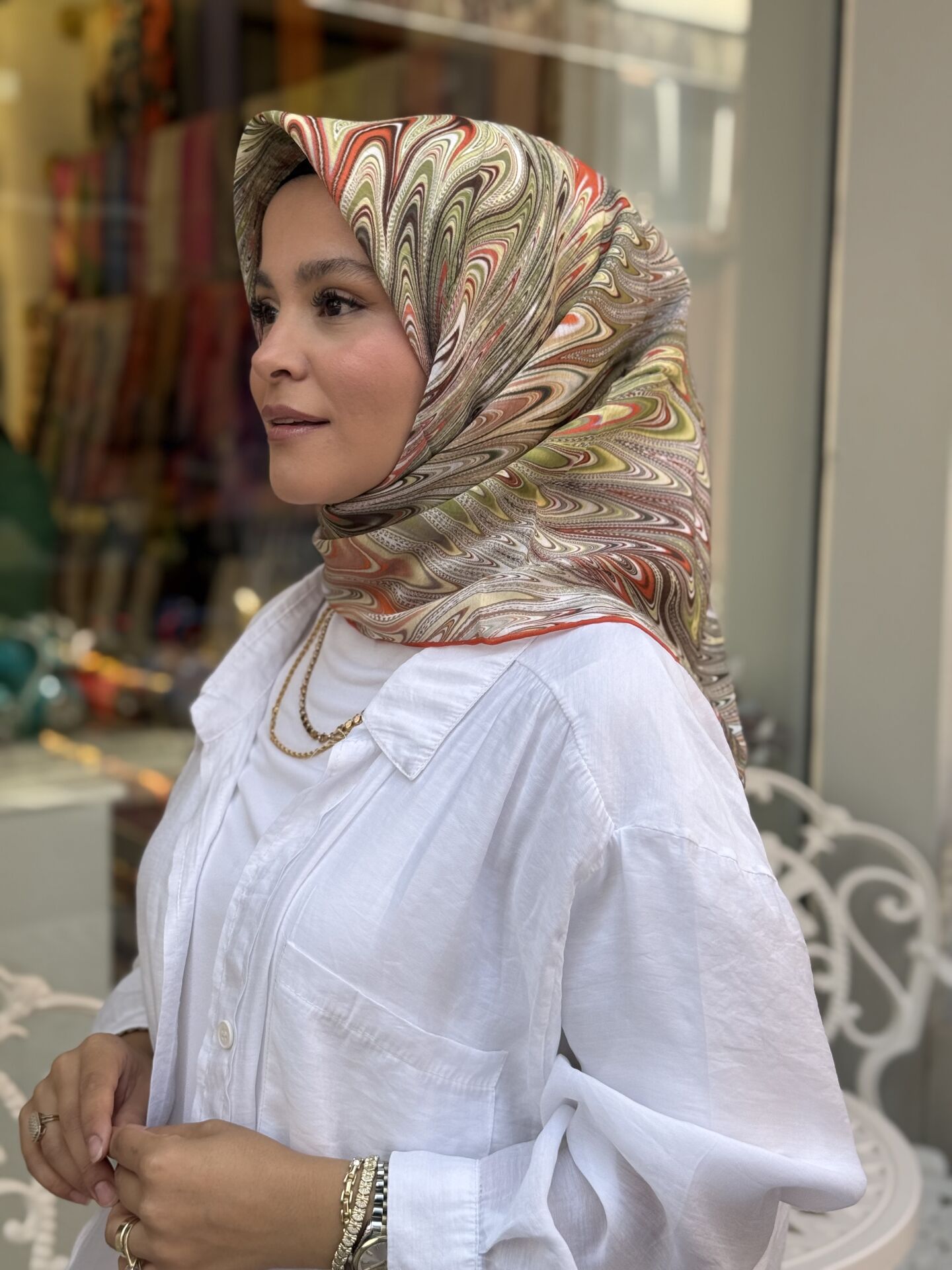 YAZ SERİNLİĞİ EŞARP